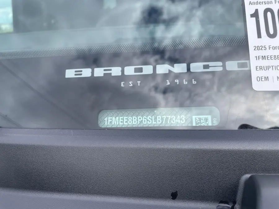 New 2025 Ford Bronco for sale in Lincoln NE